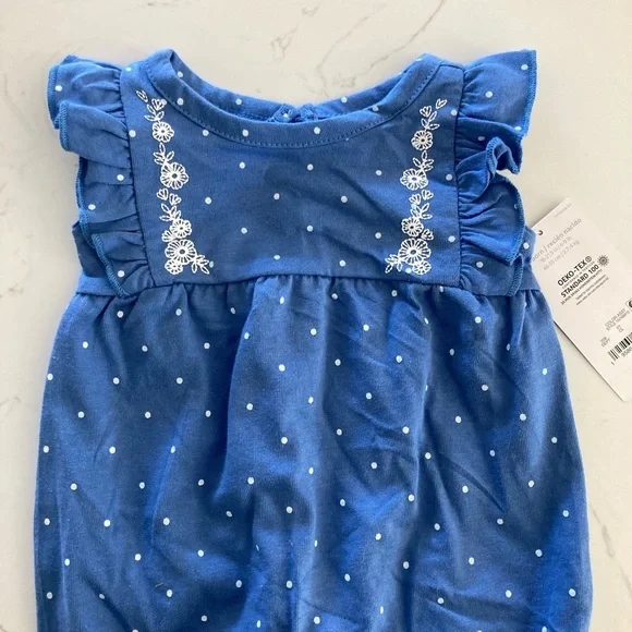 NWT Carter’s Floral Onsie - Picture 5 of 5